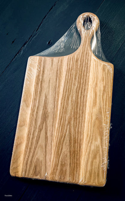 Tocător din lemn masiv de frasin pentru uz zilnic în bucătărie sau ca mic cadou util